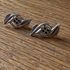 Carrick Jewellery Scotland Silver Earrings 925 Mackintosh Stud Earrings