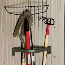 Lifetime 60013 Outdoor Sheds Accessories Tool Corral Fit For 8/11' Storage Sheds