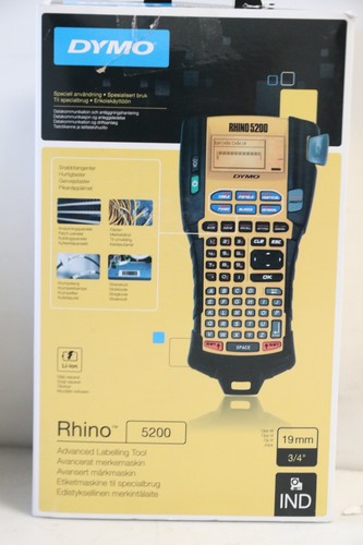 NEUF : DYMO Etiqueteuse industrielle RHINO 5200 , clavier ABC - Ref.: 80916914 - Bild 14 von 14