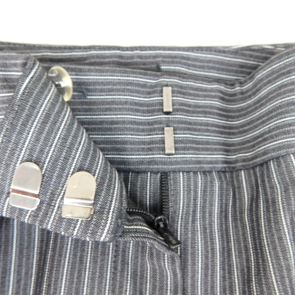 Bermudas elásticas a rayas Style & Co para mujer - 6, negro-blanco #152 Foto 2 de 4