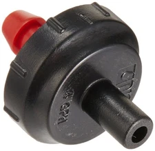 DIG Corporation -PC Drip Emitter 4 GPH (100 Pack) Button Dripper W/ Barbed Inlet