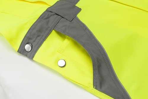 PLANAM PLALINE Hose Warnschutz Latzhose Arbeitshose Berufshose Herrenhose Bau - Bild 2 von 9