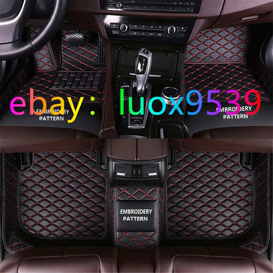 Alfombrillas coche personalizadas convertibles cupé delantero trasero para Mercedes-Benz 1998-2023 Foto 2 de 4