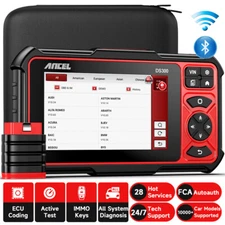 Wireless Bluetooth Bi-directional OBD2 Scanner Car Diagnostic Tool ECU Coding 
