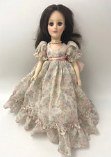1970s Effanbee Doll Regency Era Georgian Fashion Jane Austen style ball gown