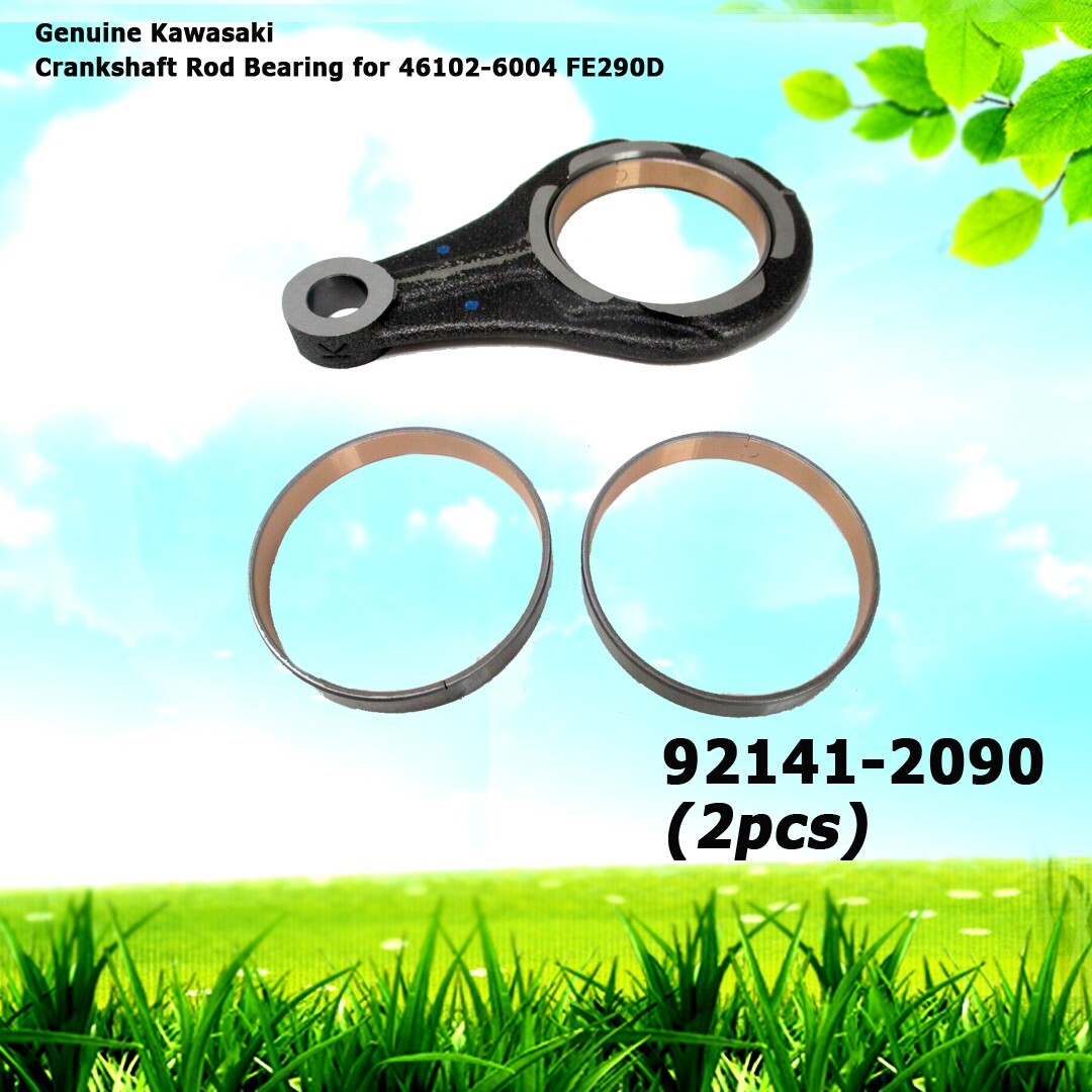 ワタ4/5 2 Genuine Kawasaki 92141-2090 Crankshaft Rod Bearing for 46102