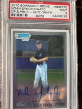 Noah Syndergaard 2010 Bowman Chrome Auto Rookie