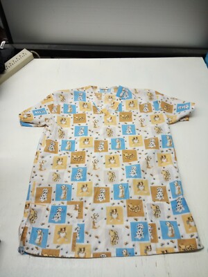 O'lico scrubs top puppies and kittens size Small 