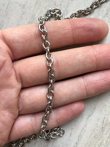 Stainless Steel Cable Chain 6mm X 4.5mm 
