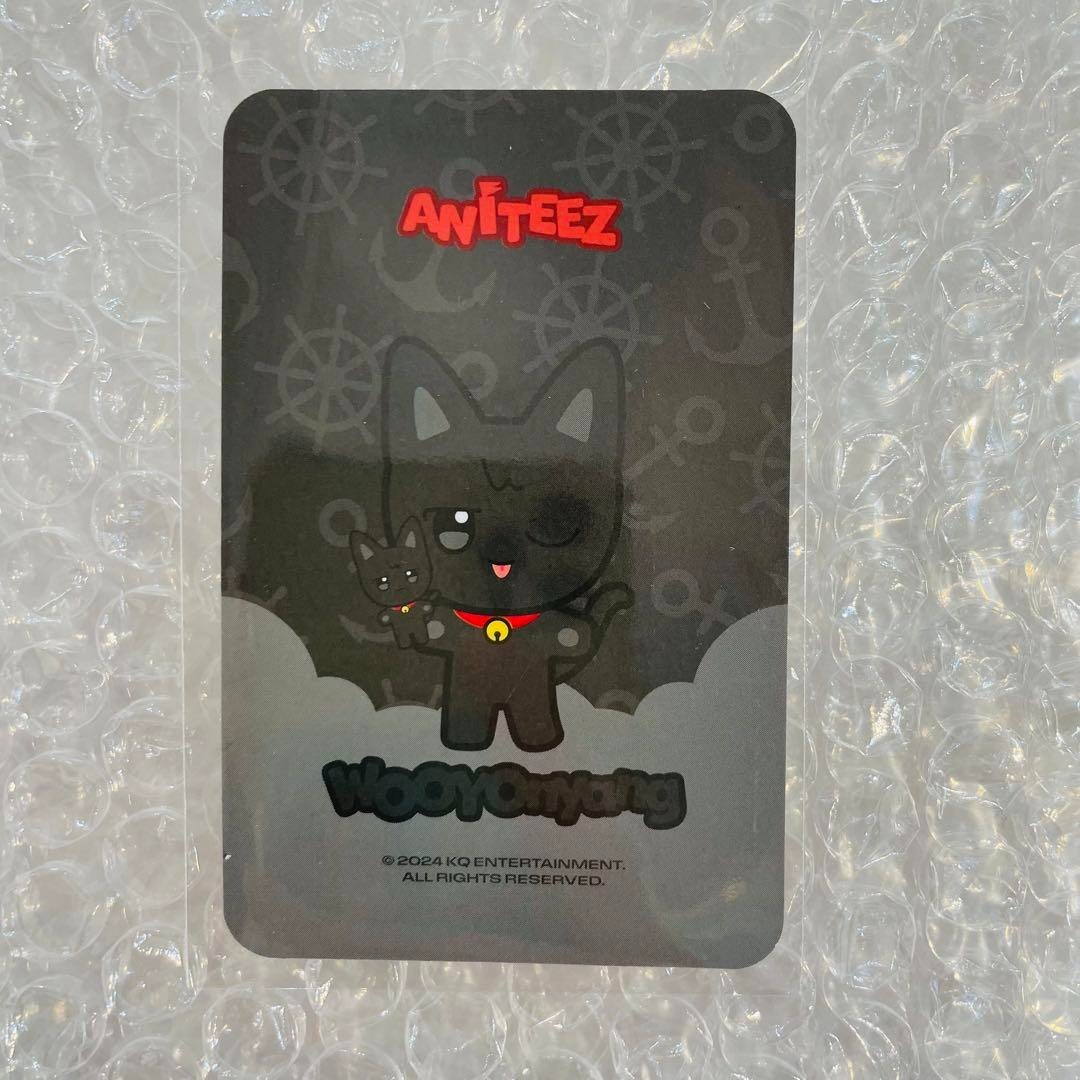 ATEEZ WOOYOnyang ぬいぐるみ フォトカード付き ATEEZ WOOYOnyang ぬいぐるみ フォトカード付き