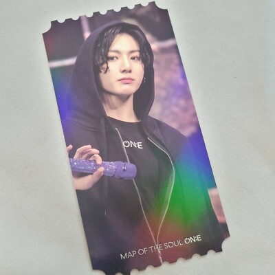 BTS MAP OF THE SOUL ON:E DVD Official hologram photo ticket