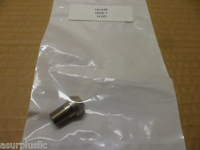 DEVILBISS HGS-1 TAIL PIECE FITTING 191448 PAINT SPRAYING EQUIPMENT N.O.S.