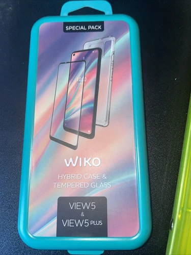 WIKO WKPRCGCRV851 - Pack Coque Transparente + VT View 5 / 5 Plus