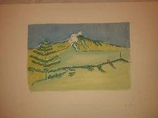 Acquaforte Orfeo Tamburi 50x70 Con Certificato Di Garanzia.