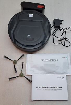 LEFANT Saugroboter mit Wischfunktion, Starke Absaugung 2000Pa, WIFI Ultradünn