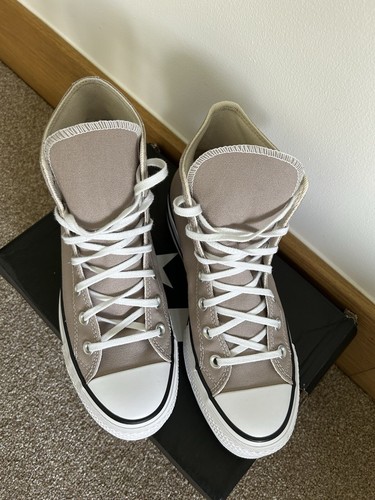 BNWB Converse All Star Chuck Taylor Hi Top Chunky Platform Trainers Size Uk 5.5 - Picture 2 of 7