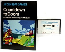 COUNTDOWN TO DOOM GAMES BBC MICROCOMPUTER MODEL B USED TAPE SBG19 VBC 68417