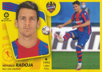 12A NEMANJA RADOJA # LEVANTE.UD SPORTING KANSAS CITY STICKER PANINI LEAGUE 2022