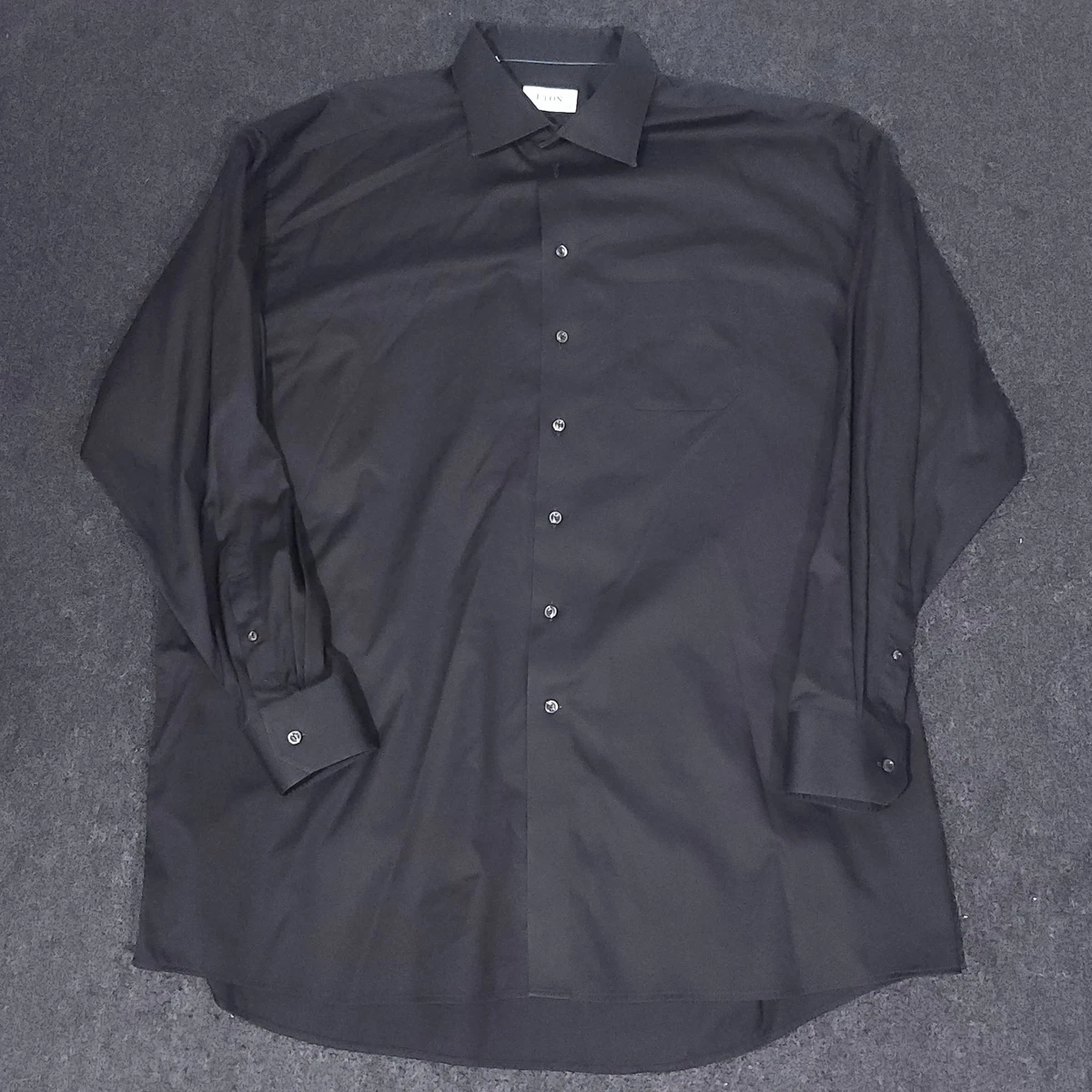 Black Regular Size Dress Shirts for Men 19 Size for sale | eBay Black Regular Size Dress Shirts for Men 19 Size for sale | eBay