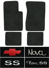 1962-1967 Chevrolet Chevy II Nova Floor Mats - 4pc - Loop