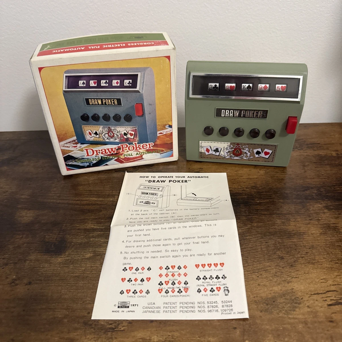 Poker 1971 Electronic Games for sale | eBay
