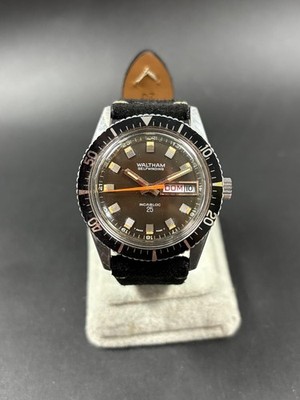Vintage Waltham automatic diver watch