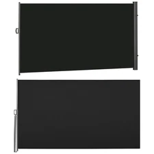 Outsunny Retractable Side Awning Screen Fence Patio Garden Privacy Divider