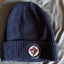 Winnipeg Jets Fanatics NHL Hockey Iconic Layer Core Cuffed Knit Winter Hat 