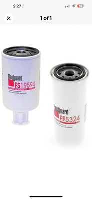AirDog Pre-Filter WS100 and FF100-2 Combo Pack Fleetguard FF5324-FS19594