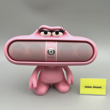 Beats Pill 2.0 Bluetooth Speaker Pink Character Stand Dude Wireless Audio Used