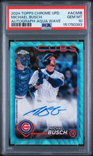 2024 Michael Busch [Red Refractor] #AC-MIB