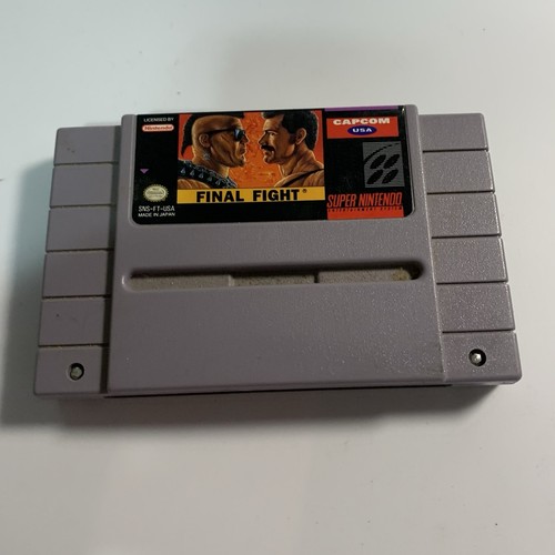 Final Fight (Super Nintendo, 1991) SNES Authentic Cartridge Only | eBay