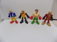FISHER-PRICE IMAGINEXT DC SUPER FRIENDS - LOT OF 4 FIGURE'S - LOOSE