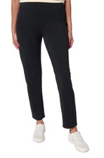 Denim  Co. Active Duo Stretch Slim Straight Ankle Pant Black Tall L A690973