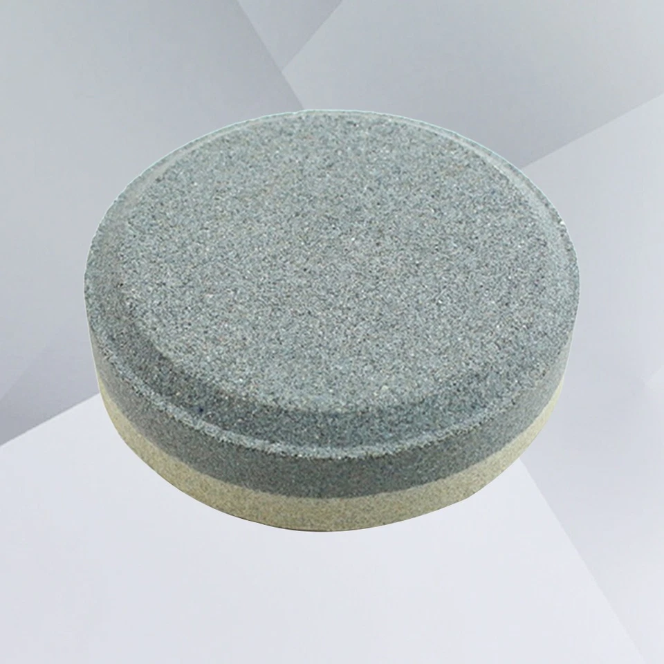  Runde Form doppelseitiger Schleifstein Wetzstein Haushalt schnell klein