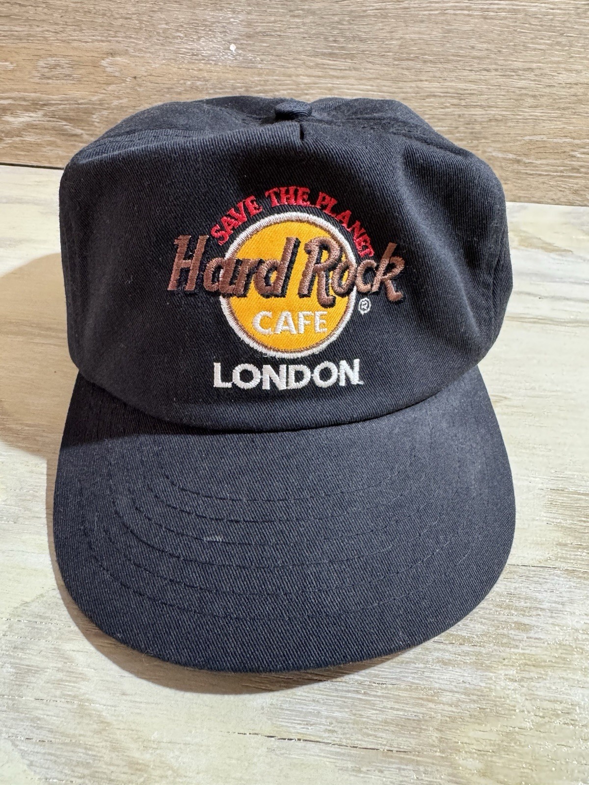 Hard Rock Cafe Unisex Save the Planet London Baseball Cap LB3 Black One Size