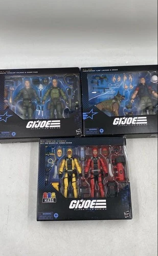 Hasbro Multicolor G.I. Joe Classified Series Action Figures Lot Of 3