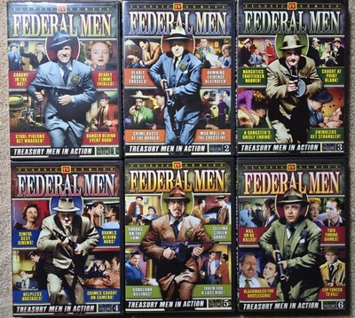 Federal Men Volumes 1-6 DVD Set.