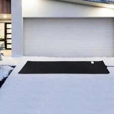 Black Snow and Ice Melting Mat PVC Electric Snow Melting Mat Heated Snow Melting