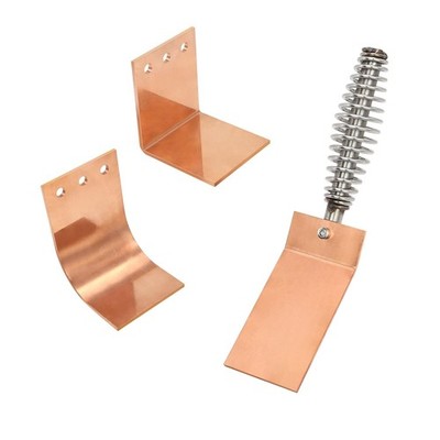 Copper Welding Spoon Set - 3mm Thick Flat, Curved & Angle Paddles for Welders