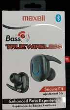 MAXELL TRUE WIRELESS BLUETOOTH EARBUDS 199899 - NIB