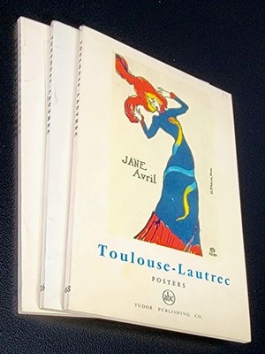 3 Toulouse-Lautrec Art Booklets Moulin Rouge At the Circus Posters