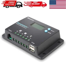 Wanderer 10A Solar Controller with Smart Load Control & Bluetooth Monitoring