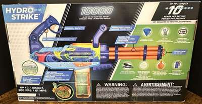 #ad Hydro Strike Stratos Gel Tek Blaster Gun Glow Gel Beads 1200 Round NEW Open Box $84.95