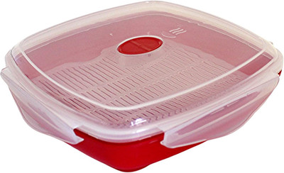 Vented Microwave Steamer   Bpa-Free Microwave Cooker for Vegetables, Fish, Poult