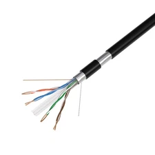 Cables Direct Online 500FT CAT6 Outdoor Direct Burial FTP Solid Cable 550Mhz