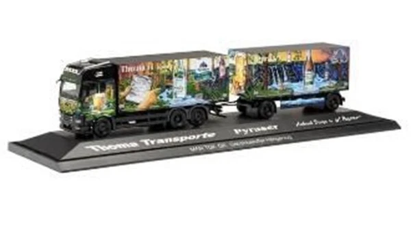 Herpa HE122207 1/87 Man Tgx Gm GeträNketransport Pyraser Ii/Thoma Transporte-image