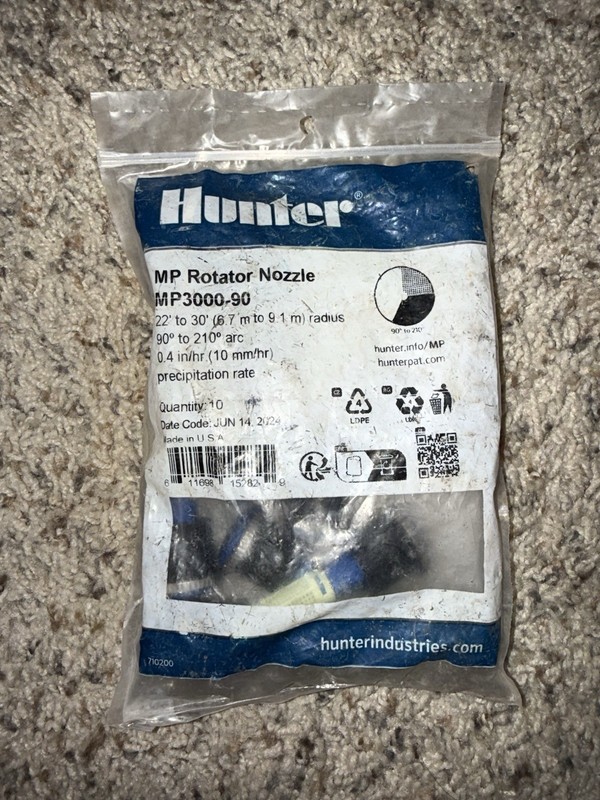 Hunter Sprinkler MP300090 MP Rotator - Dark Blue