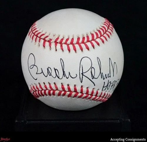 Brooks Robinson Signed Inscribed "HOF 83" Rawlings OAL Baseball AUTO JSA COA