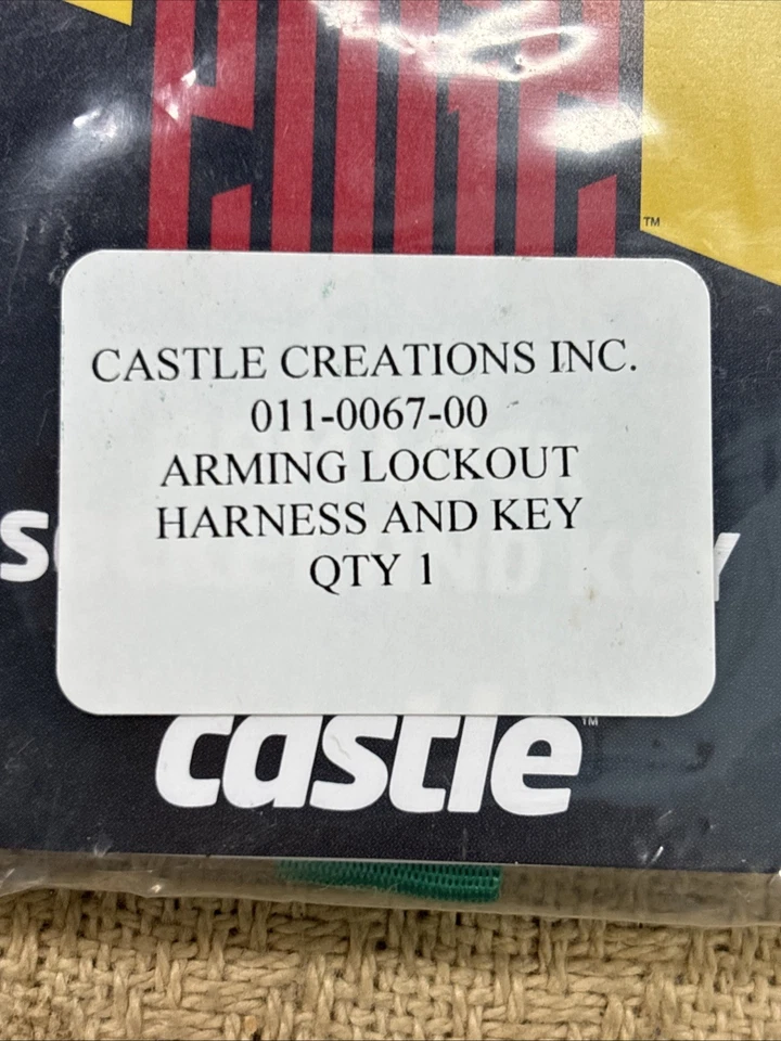 Castle Creations 011-0067-00 Arming Lockout Harness And Key - Image 2 of 4